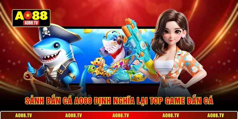 Sảnh bắn cá AO88 định nghĩa lại top game bắn cá